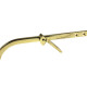 Polished Brass High Level Lever
