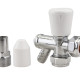 Angle with Drain Off 3/4" Union Radiator Valve