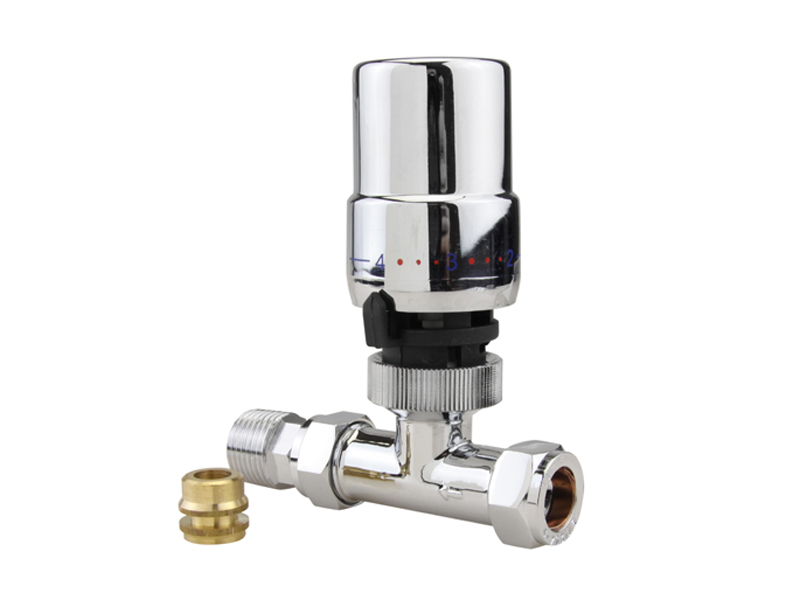 Chrome Thermostatic Radiator Valve