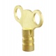 Clock Type Brass Radiator Key