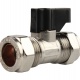 Chrome with Handle Isolating Valve