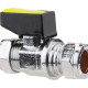 Straight Mini Gas Ball Valve