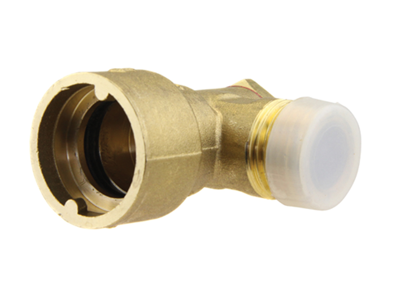 1/2" BSP Angle Bayonet Plug-In Gas Socket