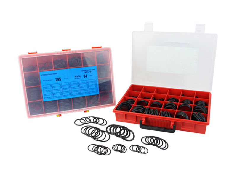 Holdtite 24 Compartment Plumbers Imperial 'O' Ring Box