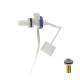Torbeck Side Inlet Float Valve, 1/2" Brass Tail