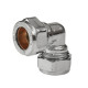 Chrome Plated Equal Elbows