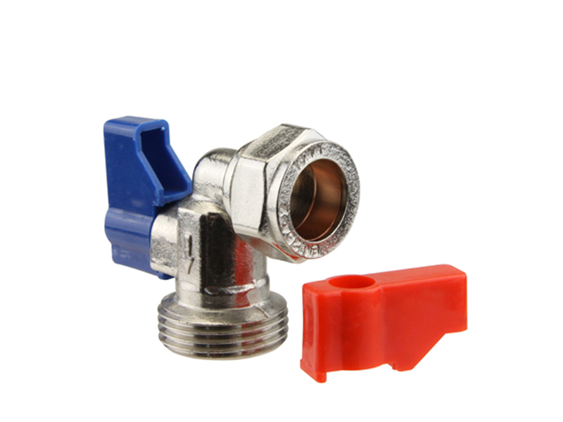 Angle with Single Check Valve Washing Machine Tap