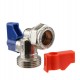 Angle with Single Check Valve Washing Machine Tap